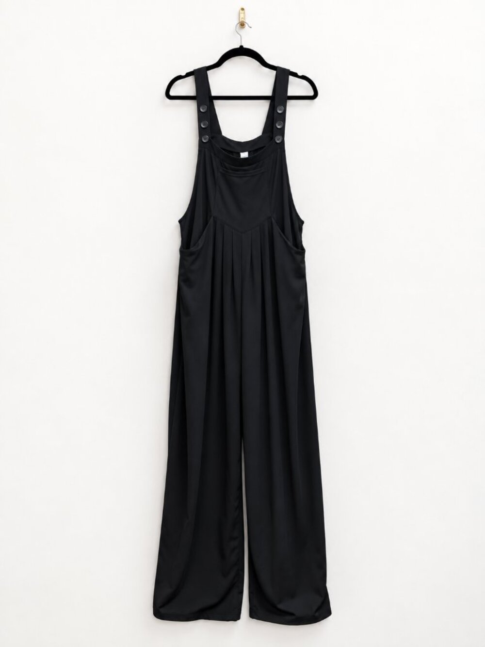 Halara Black Wide-Leg Jumpsuit